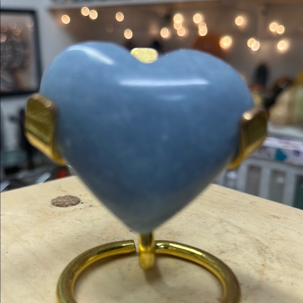 Angelit’s heart blue from Peru